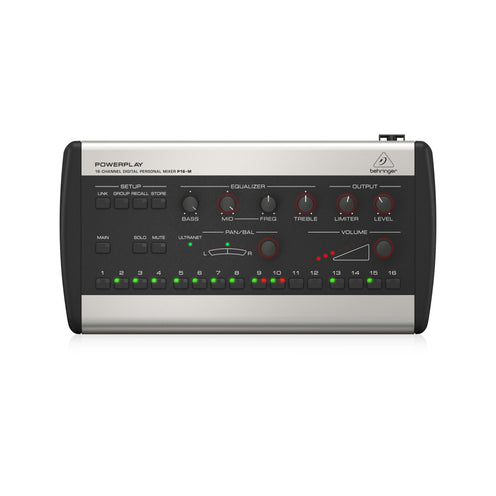 Behringer Powerplay P16-M 16-channel Digital Personal Mixer