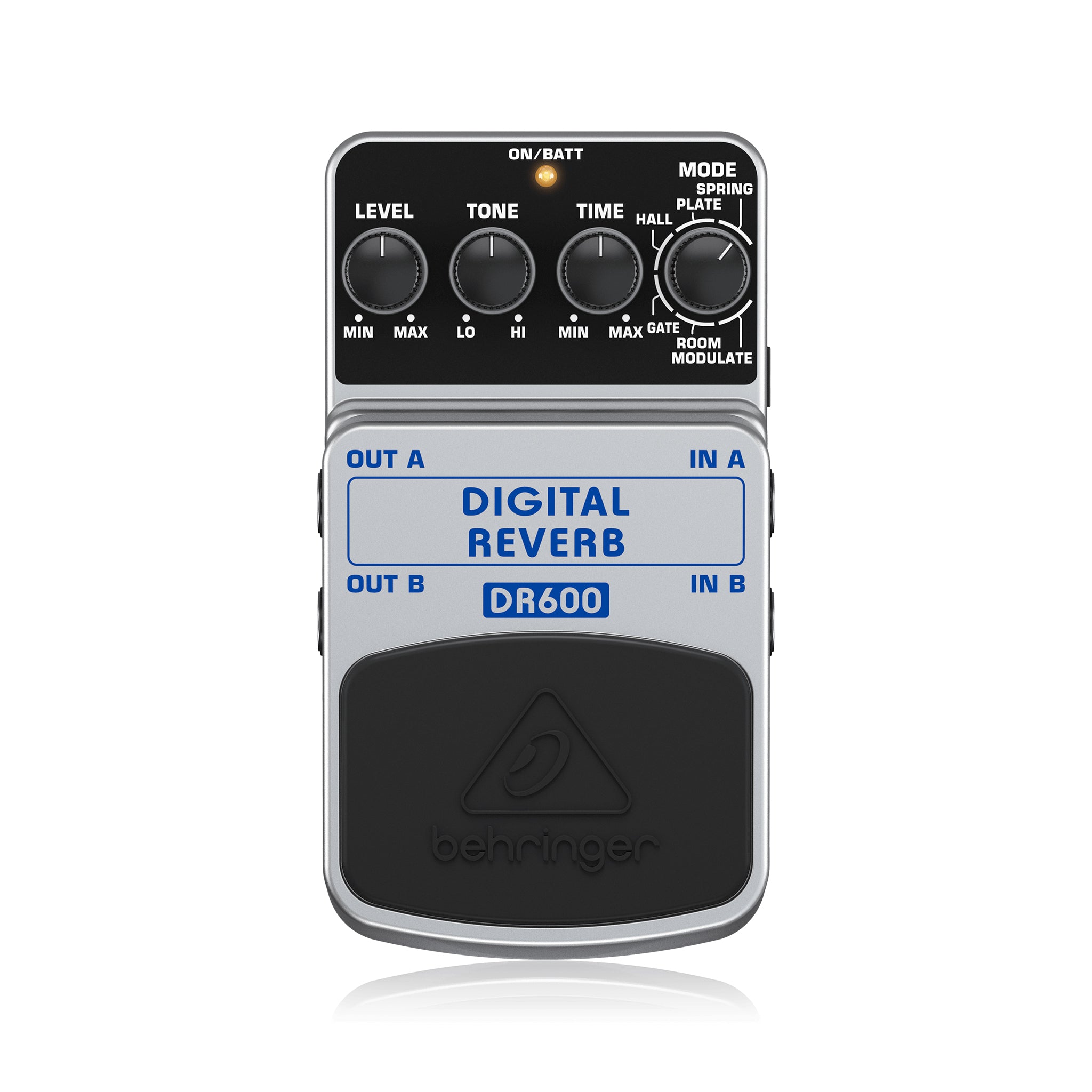 Behringer DR600 Digital Stereo Reverb Guitar Effects Pedal