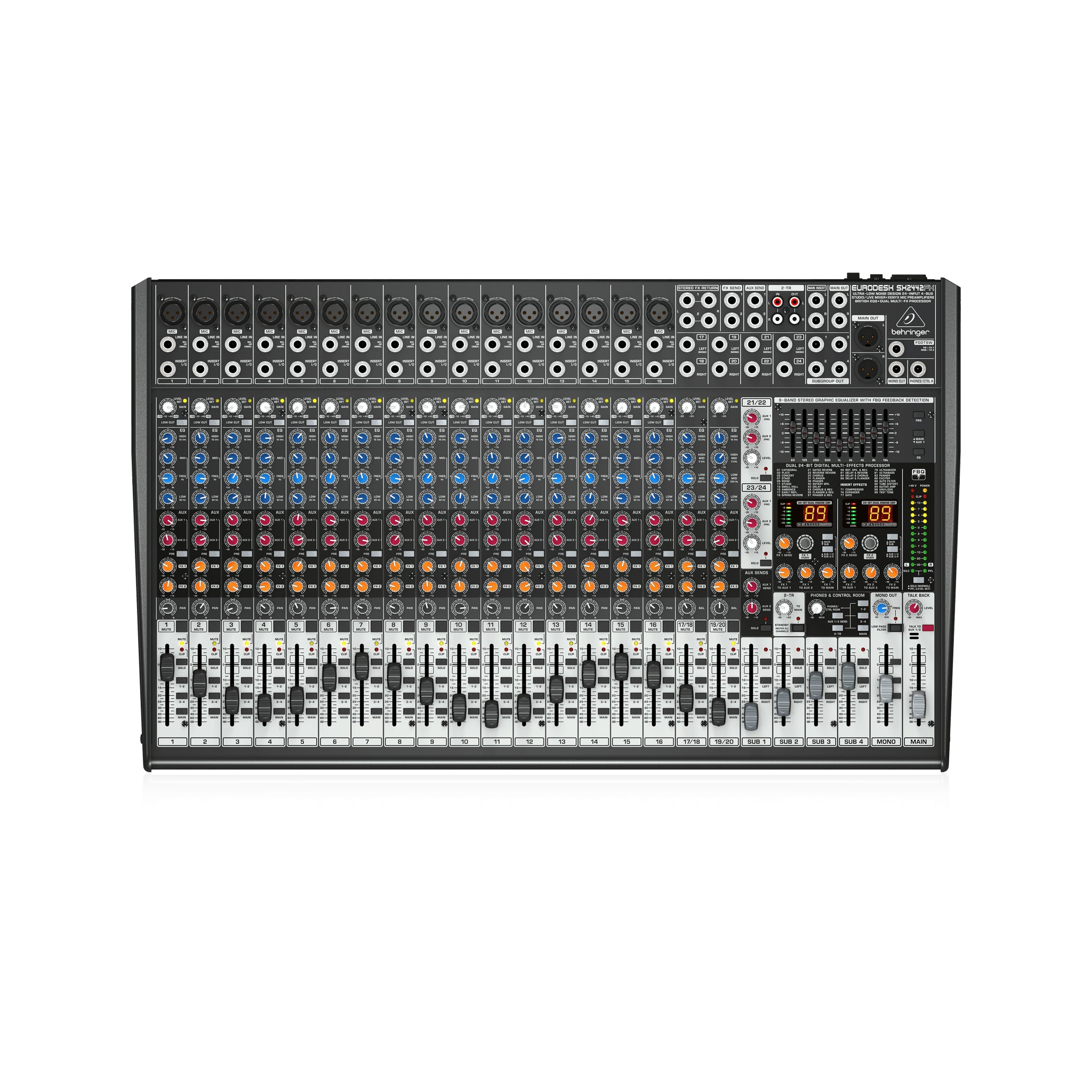 Behringer Eurodesk SX2442FX Mixer with Effects