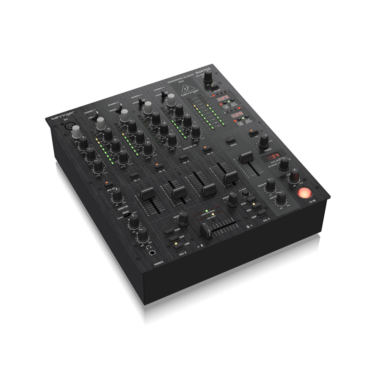 Behringer Pro Mixer DJX750 4-channel DJ Mixer – Swee Lee Philippines