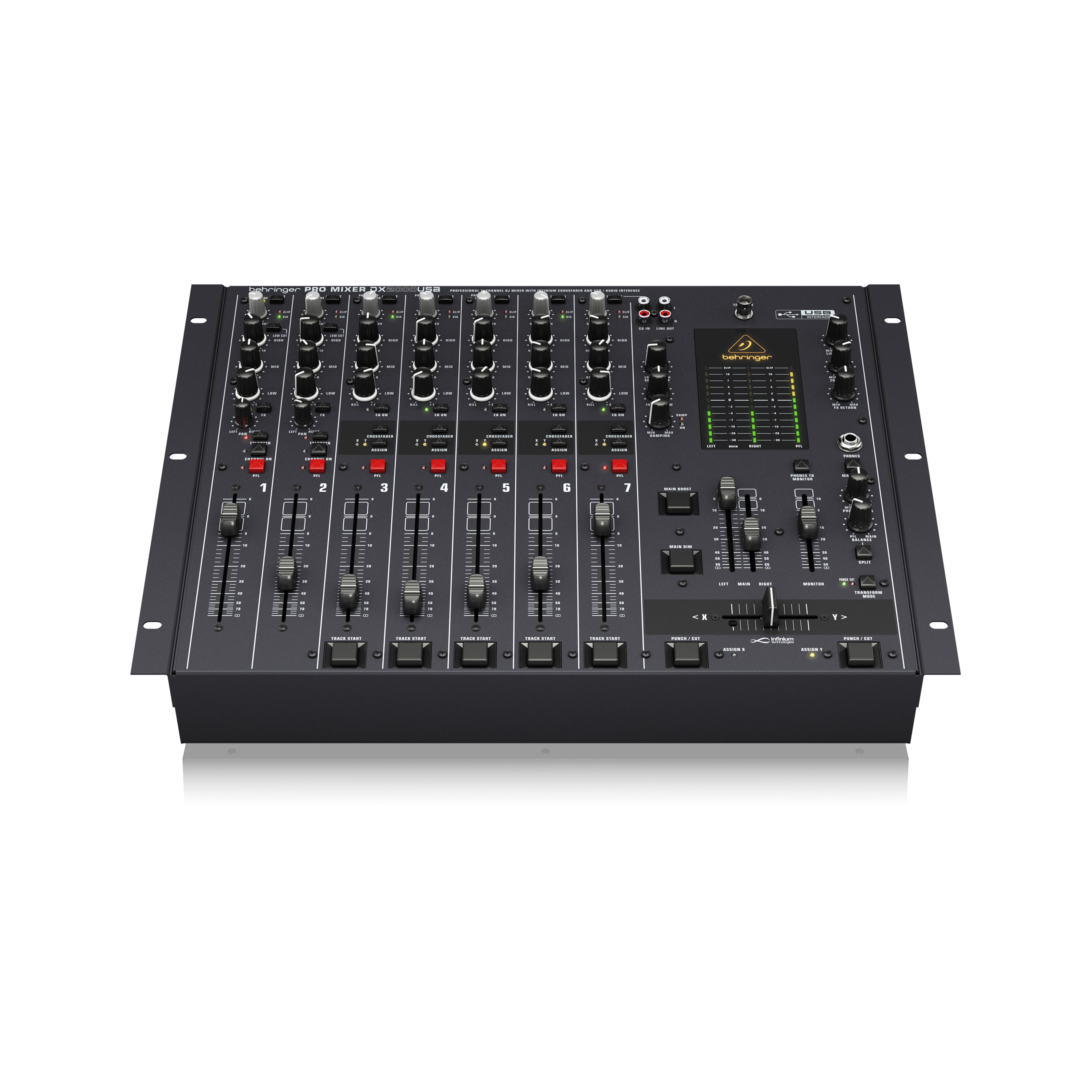 Behringer Pro Mixer DX2000USB 7-channel DJ Mixer – Swee Lee