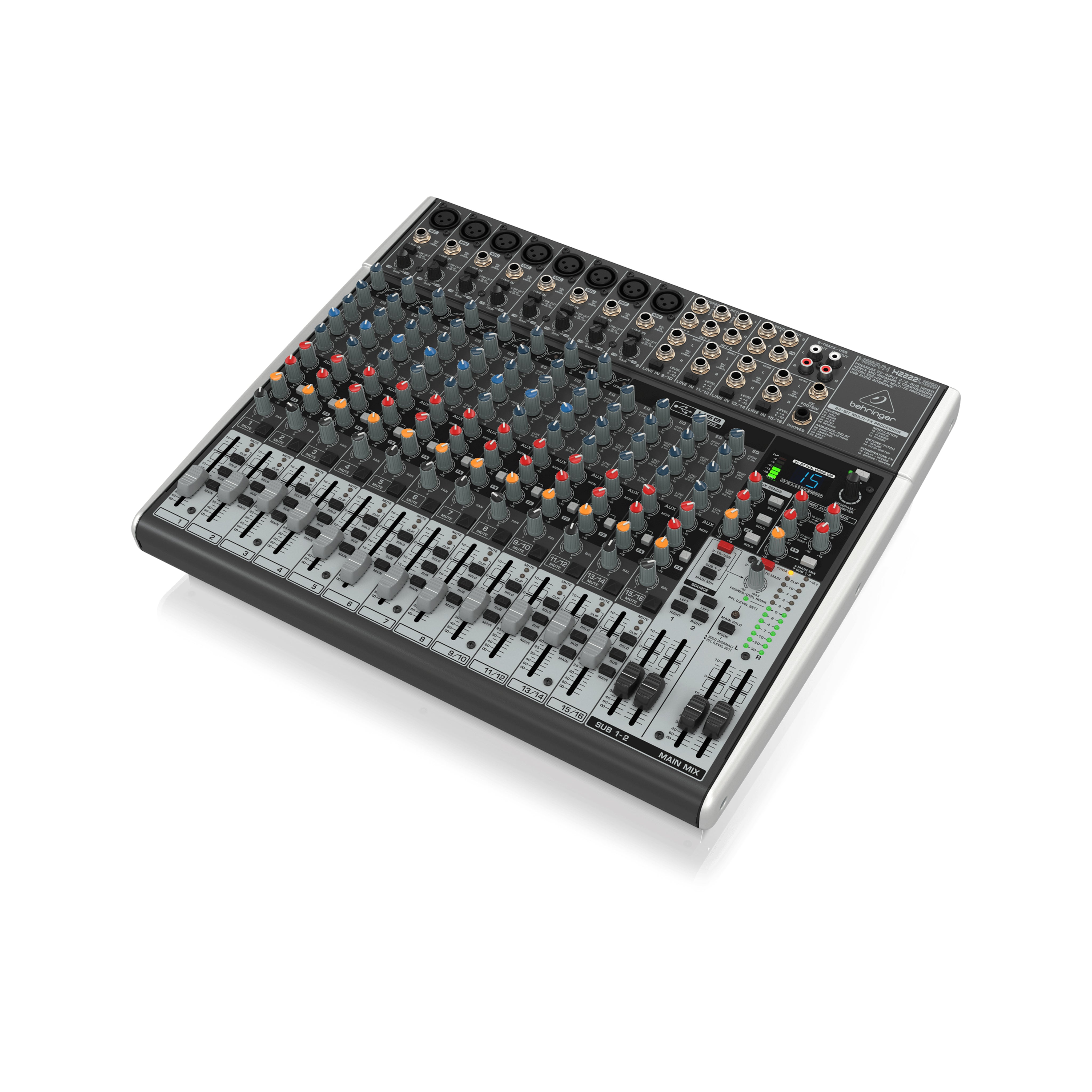 Behringer Xenyx X2222USB Mixer with USB and Effects – Swee Lee