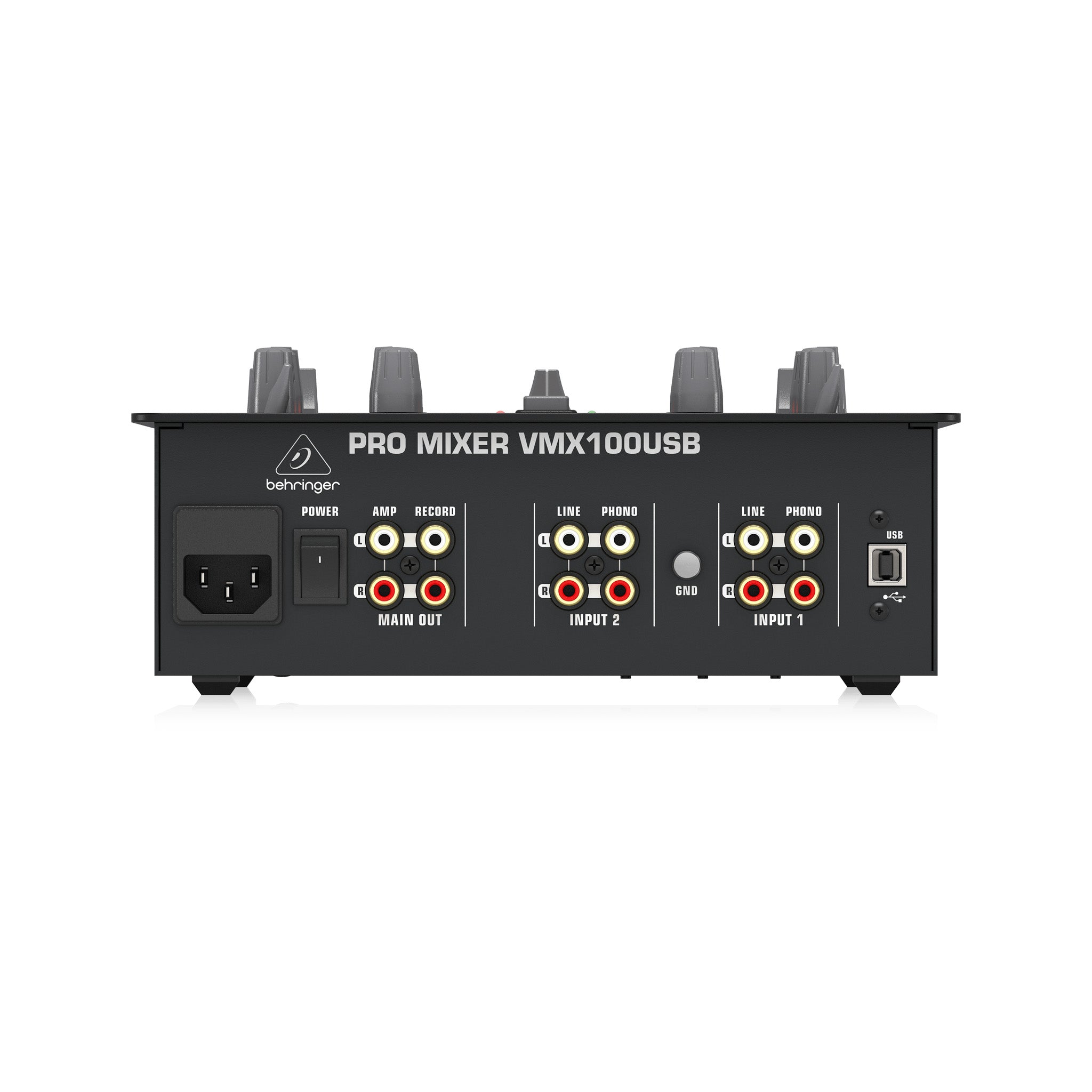 Behringer Pro Mixer VMX100USB 2-channel DJ Mixer – Swee Lee