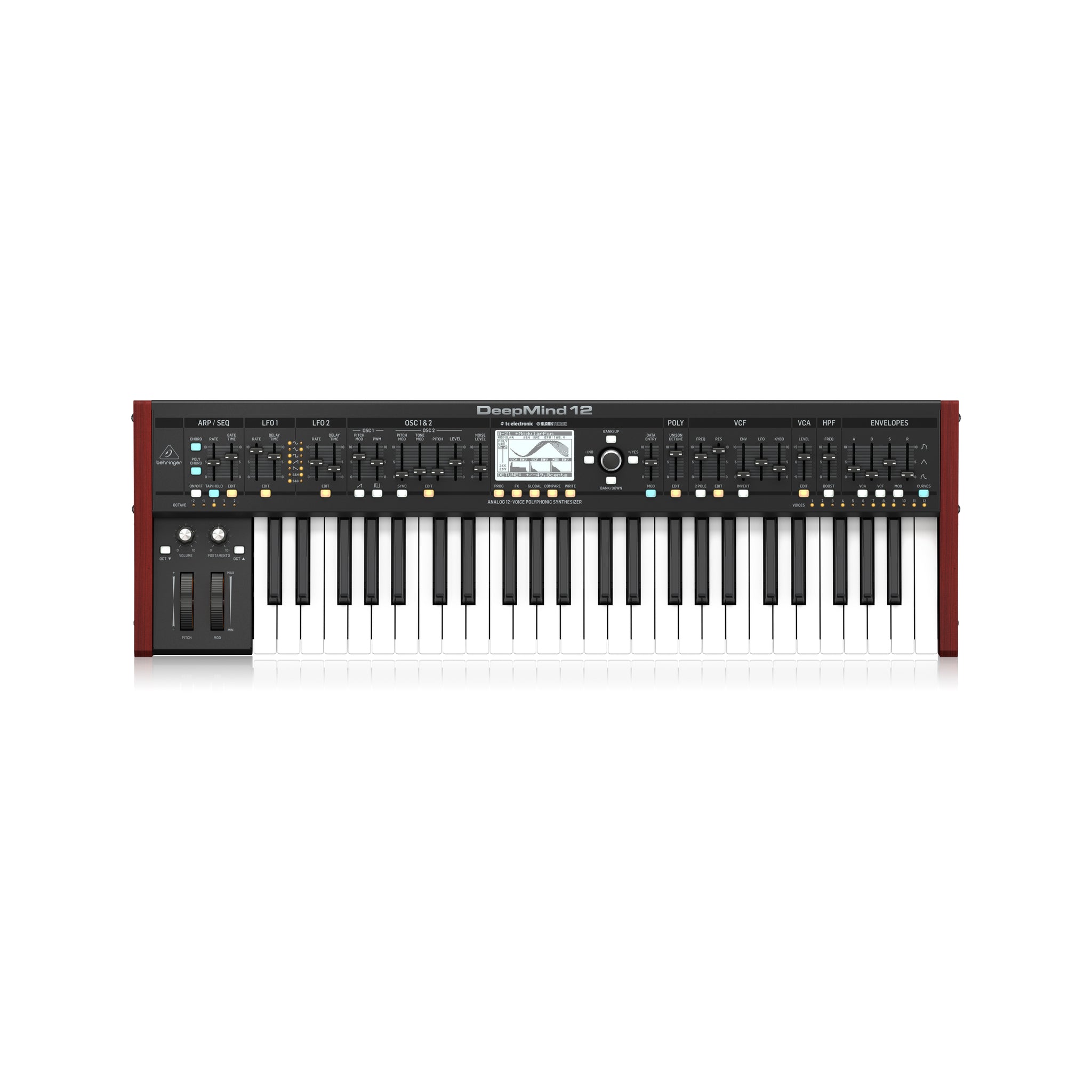 Behringer Deepmind 12 49-Key Analog Synthesizer, UK Plug