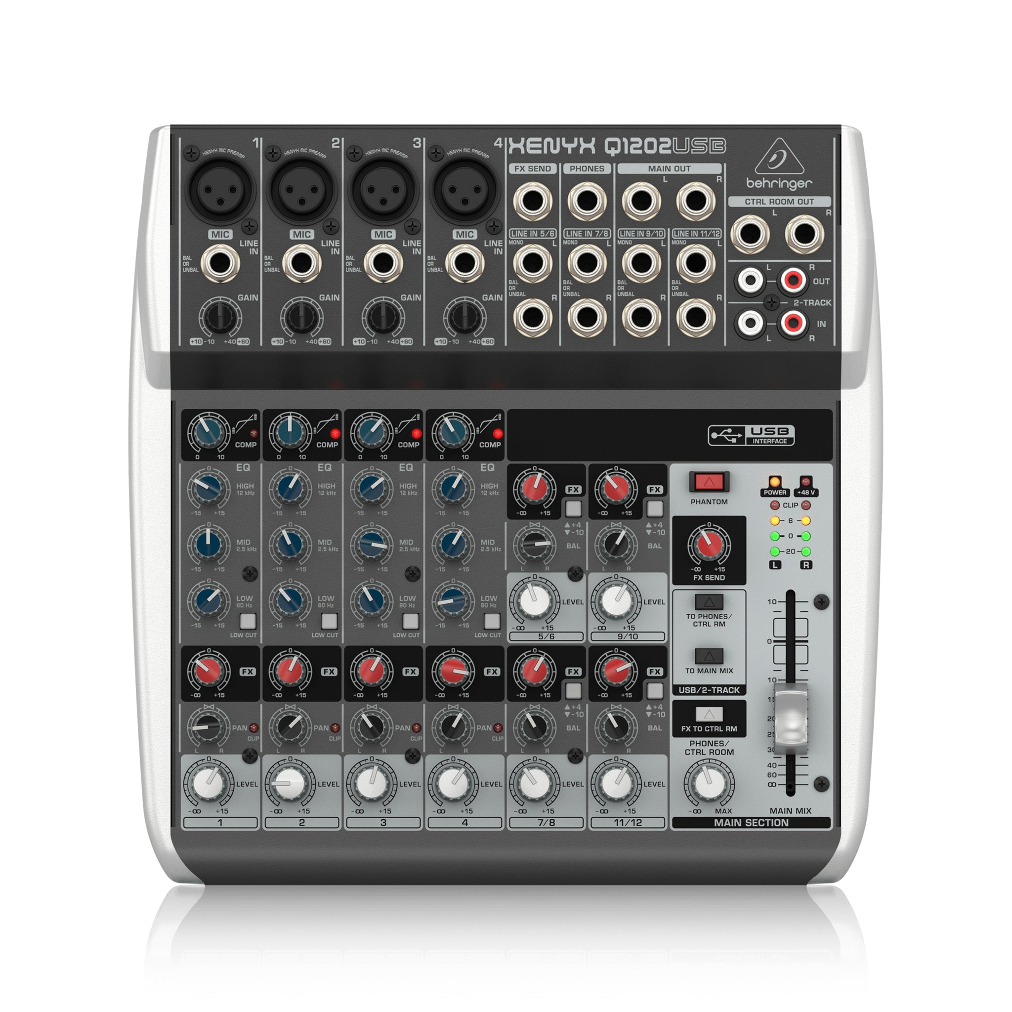 Behringer Q1202USB Xenyx Mixer w/ USB