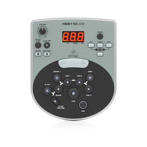 Behringer XD8USB 8-Piece Electronic Drum Set w/ 123 Sounds