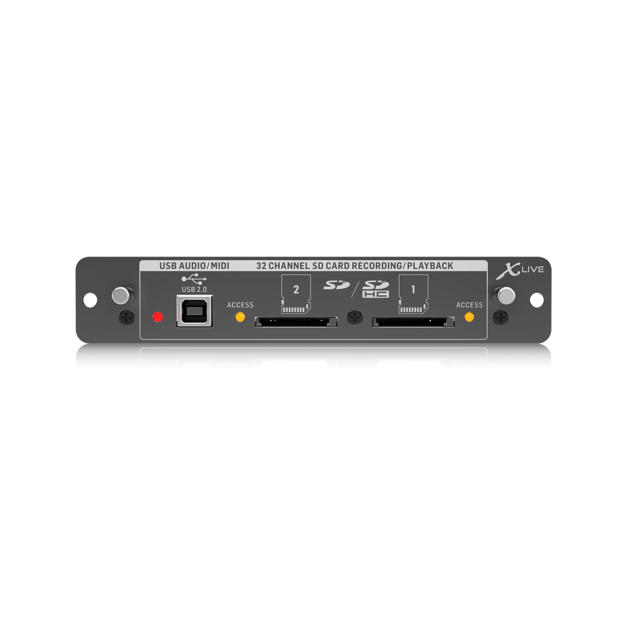 Behringer X-LIVE X32 Expansion Card for 32-channel SD/SDHC card and USB Recording