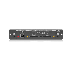 Behringer X-LIVE X32 Expansion Card for 32-channel SD/SDHC card and USB Recording