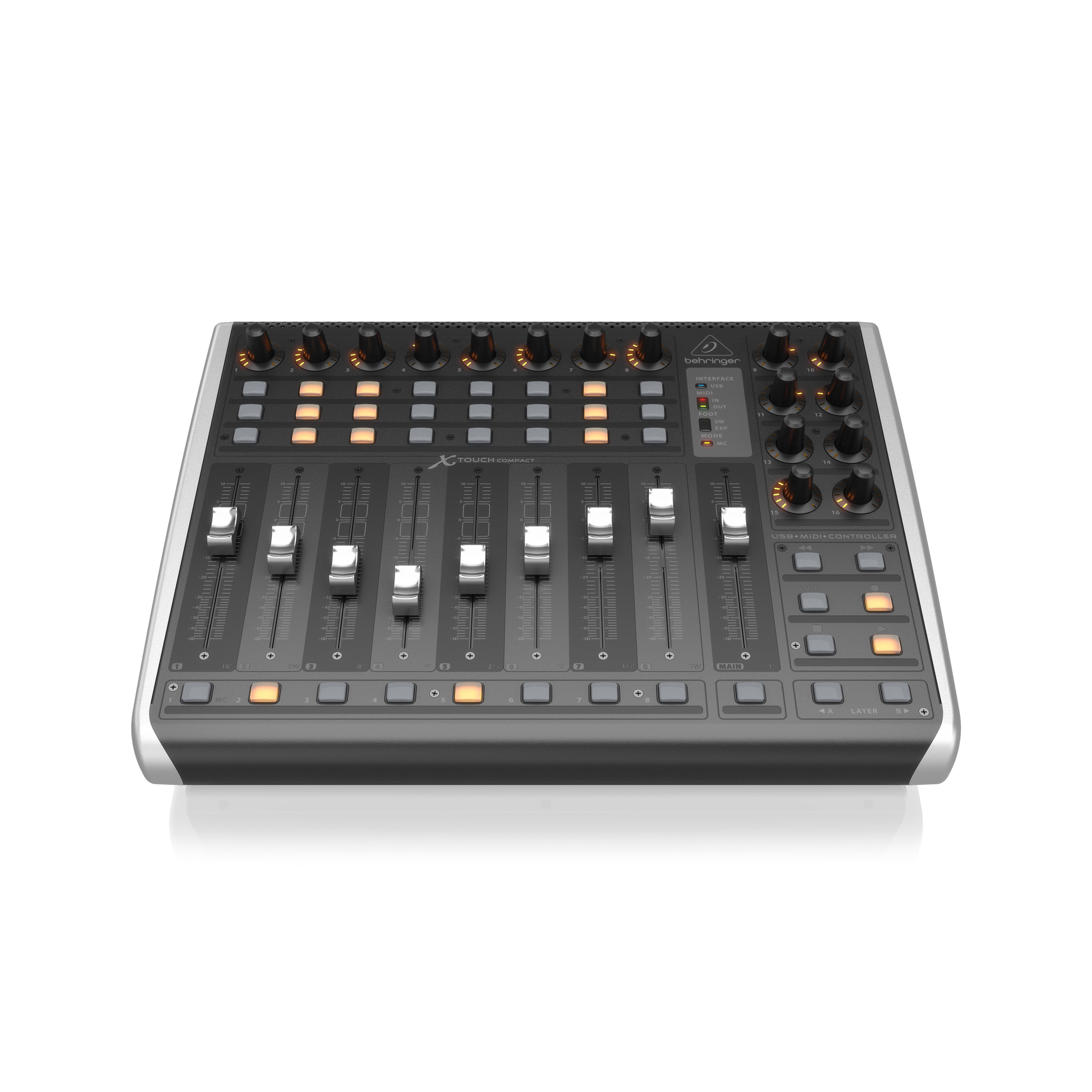 Behringer X-Touch Compact Universal USB/MIDI Controller – Swee Lee