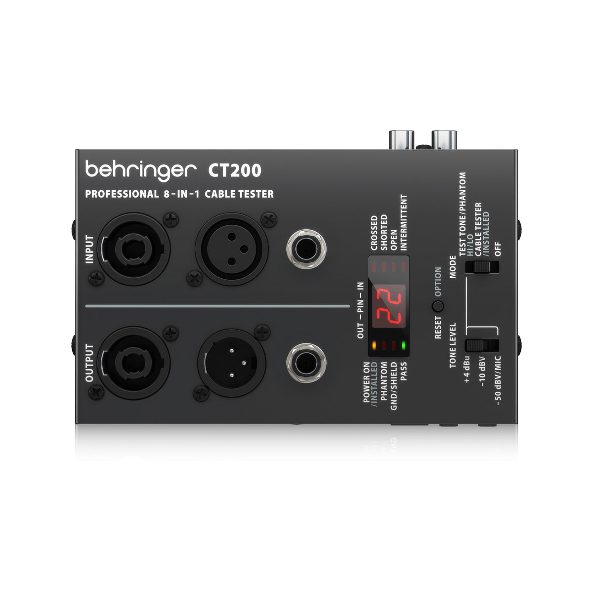 canNeoregelia High voltage など2点同梱値引き Behringer CT200 8-in-1 Cable Tester – Swee Lee Philippines