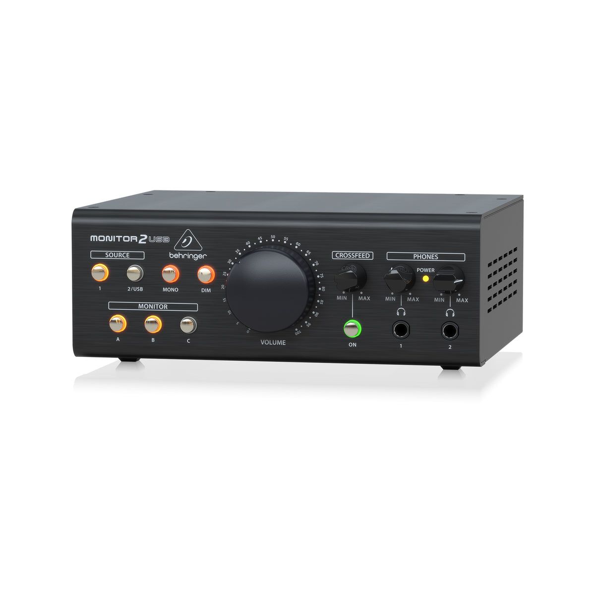 DTM・DAW behringer : MONITOR 2 USB Behringer MONITOR2USB High-End Speaker and Headphone Monitoring