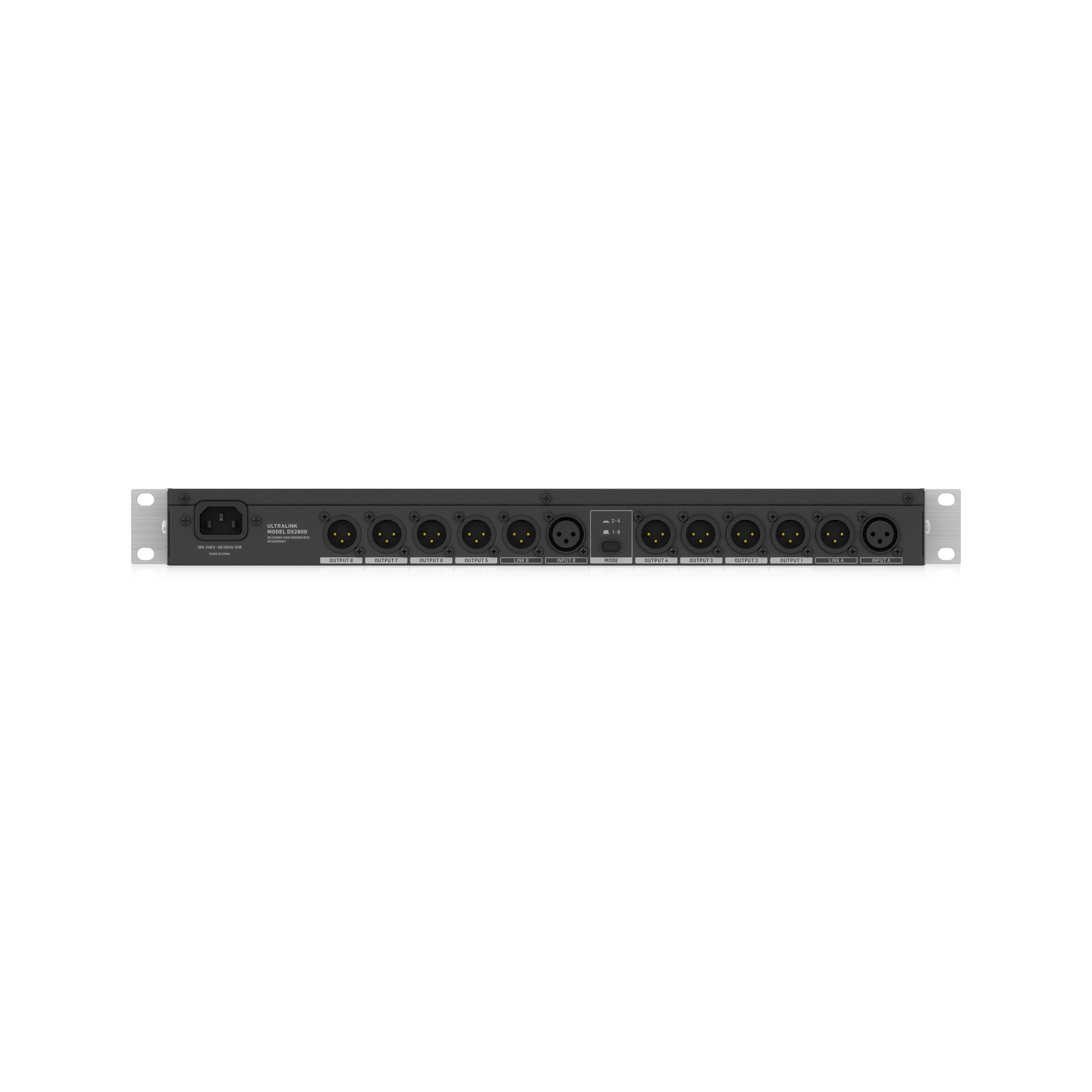 Behringer DS2800 2-Input 8-Output Distribution Splitter – Swee Lee
