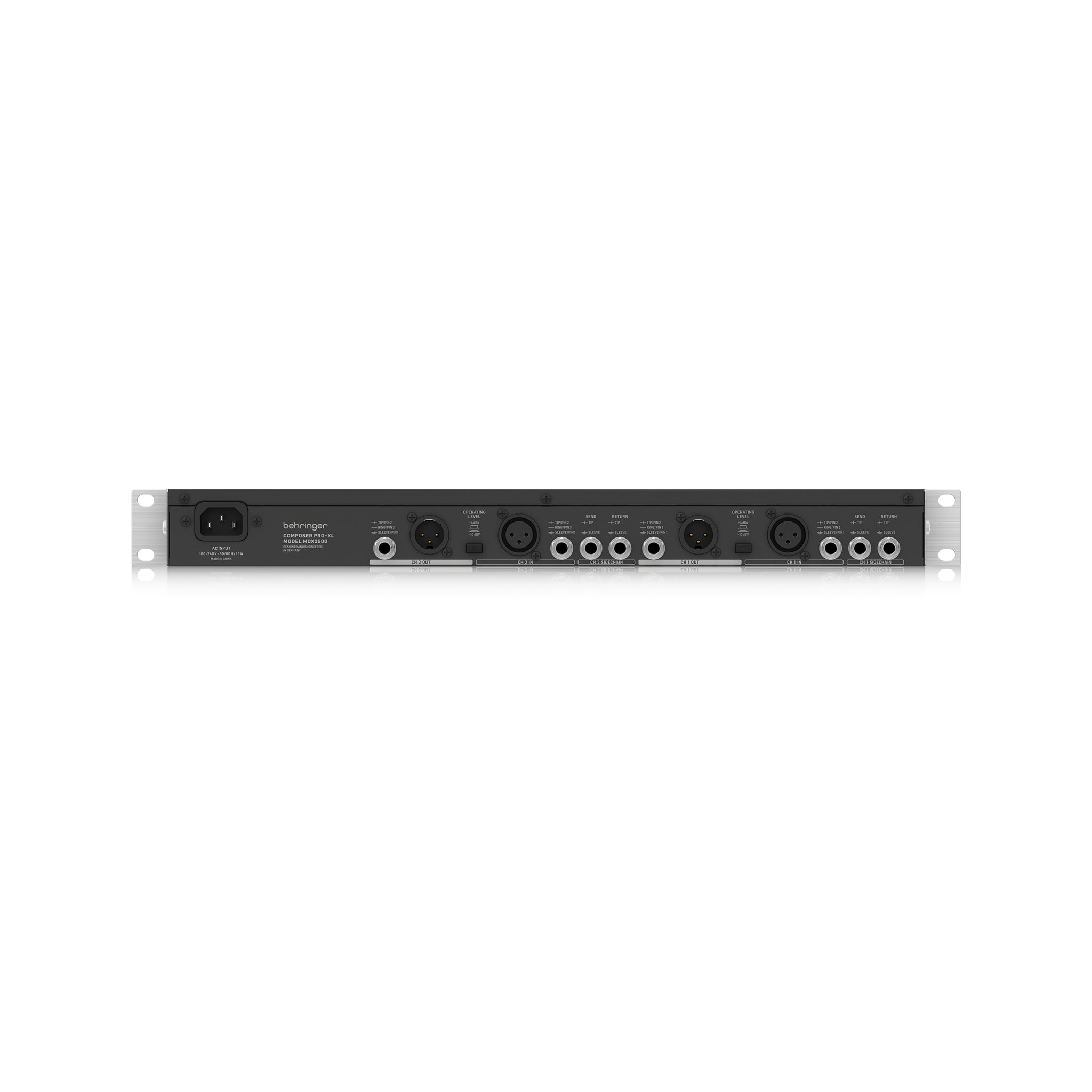 Behringer Reference-Class 2-Channel Expander/Gate/Compressor/Peak