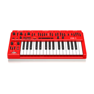 Behringer MS-1-RD Analog Synthesizer with Handgrip, Red