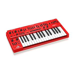 Behringer MS-1-RD Analog Synthesizer with Handgrip, Red