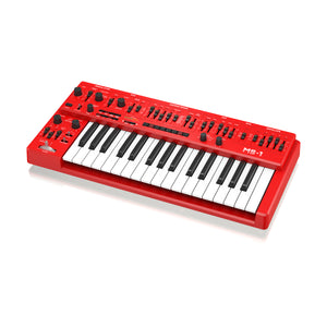 Behringer MS-1-RD Analog Synthesizer with Handgrip, Red