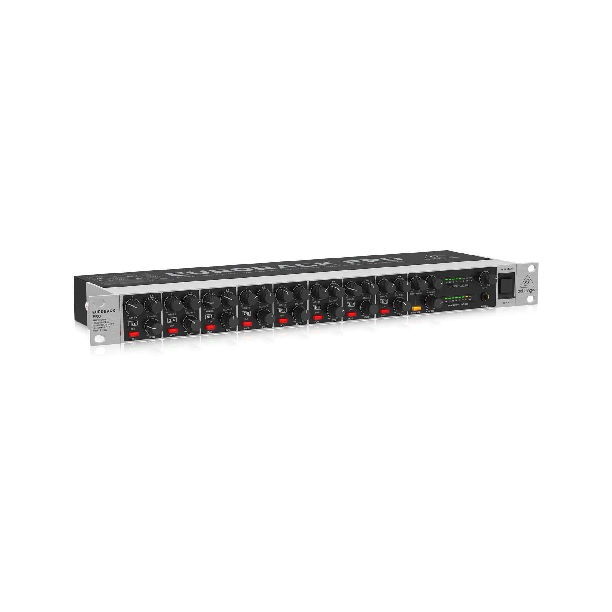 Behringer RX1602 V2 Rackmount Line Mixer – Swee Lee Philippines