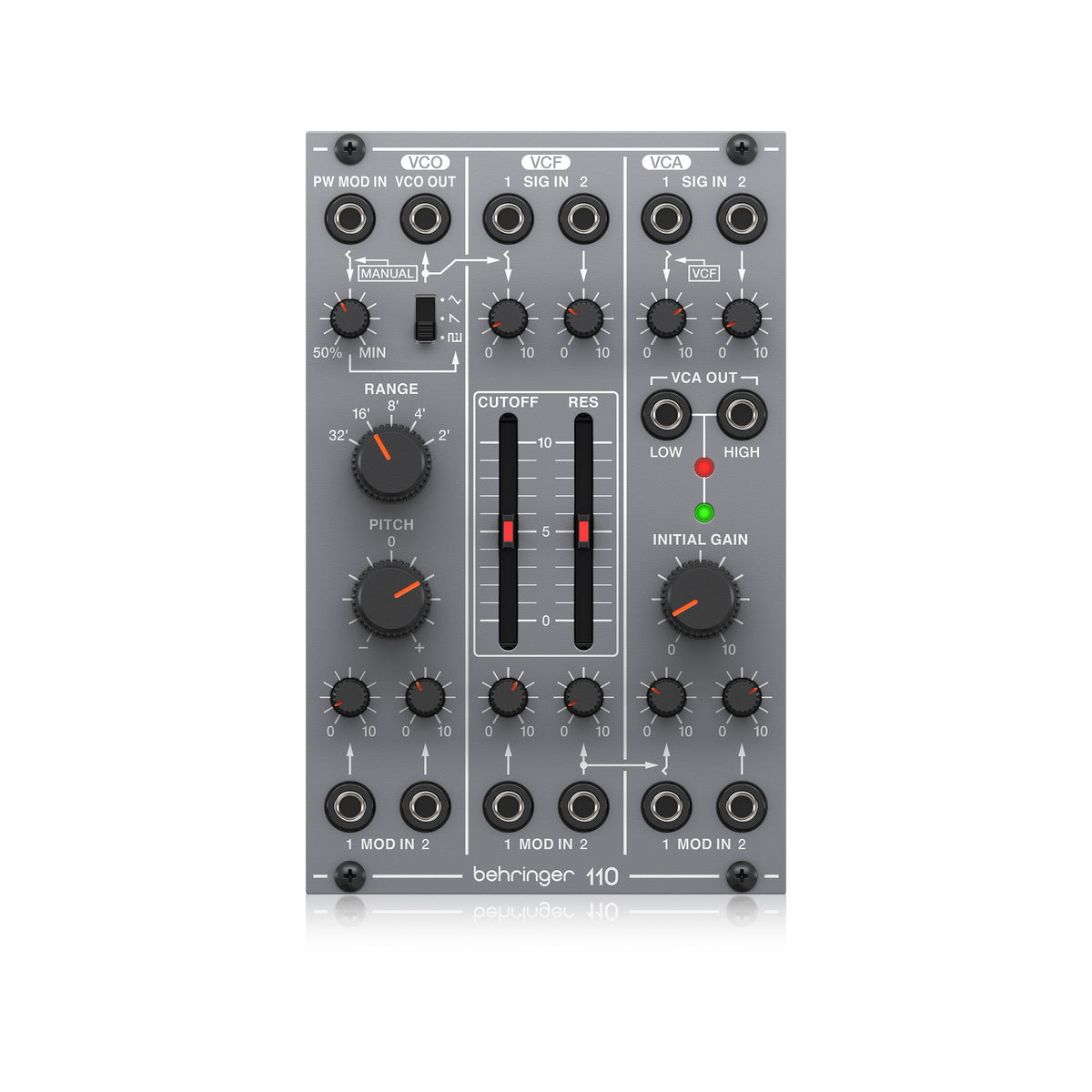 Behringer 110 VCO/VCF/VCA Eurorack Module – Swee Lee Philippines