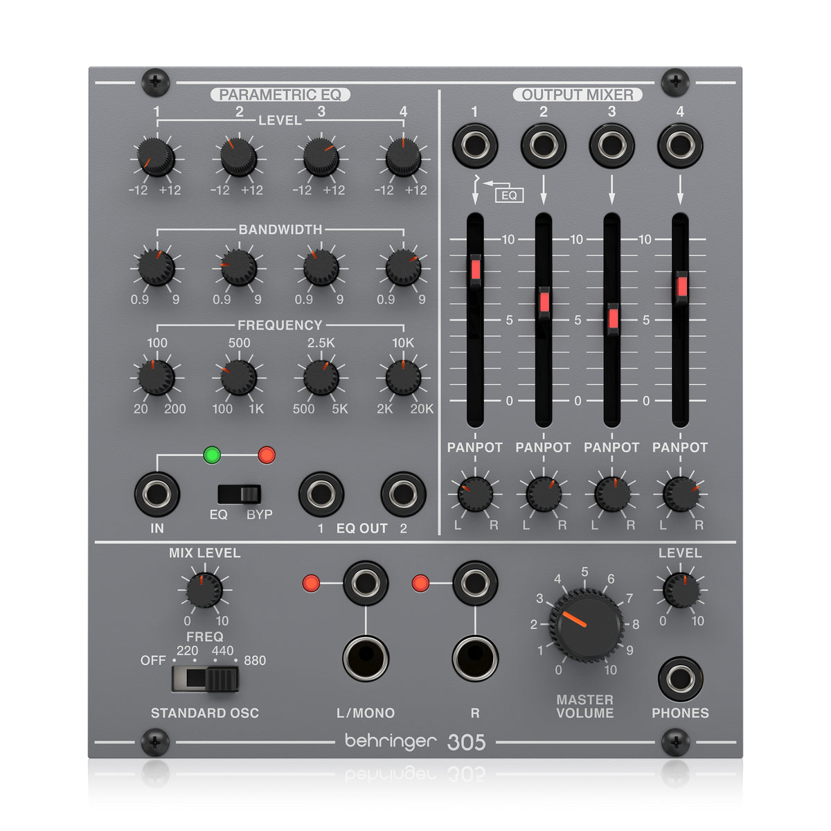 Behringer 305 EQ / Mixer / Output Eurorack Module – Swee Lee