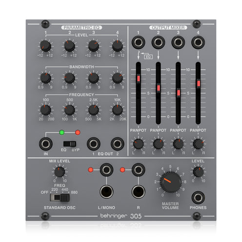 Behringer 305 EQ / Mixer / Output Eurorack Module