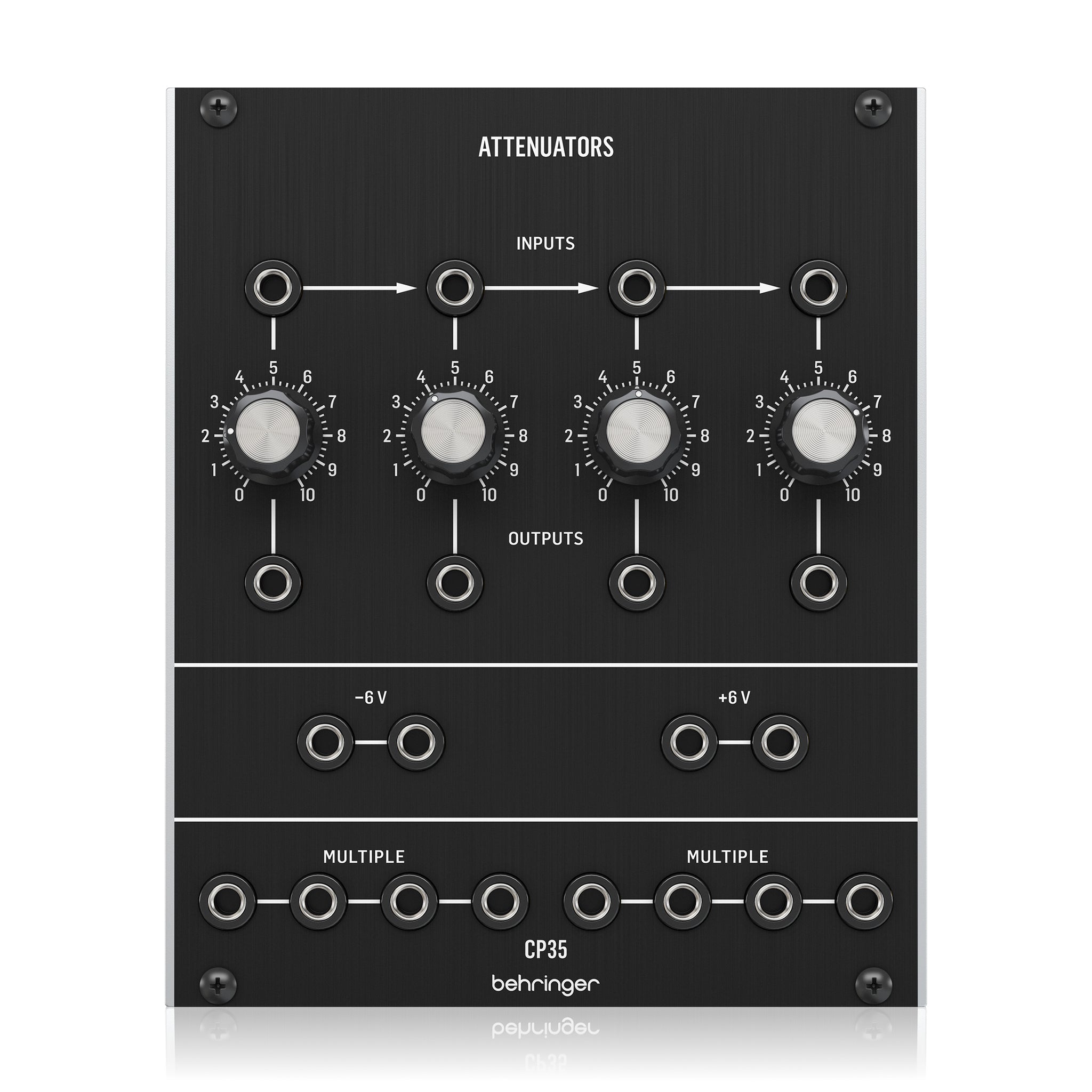 Behringer CP35 Attenuators - Analog Attenuator and Multiples Eurorack Module