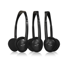 Behringer HO 66 Stereo Headphones, 3-Pack