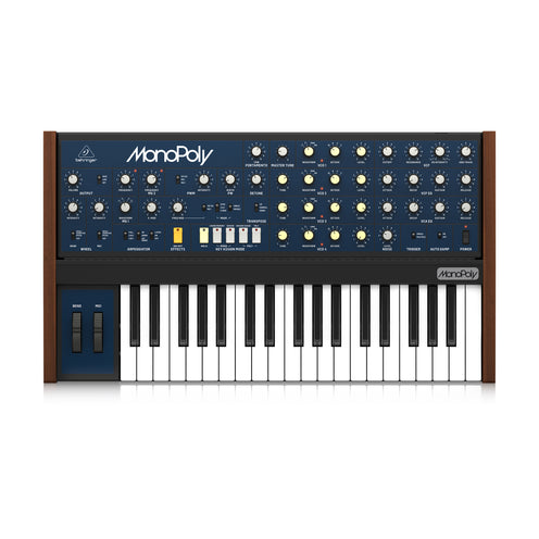 Behringer MonoPoly 4-Voice Analog Synthesizer
