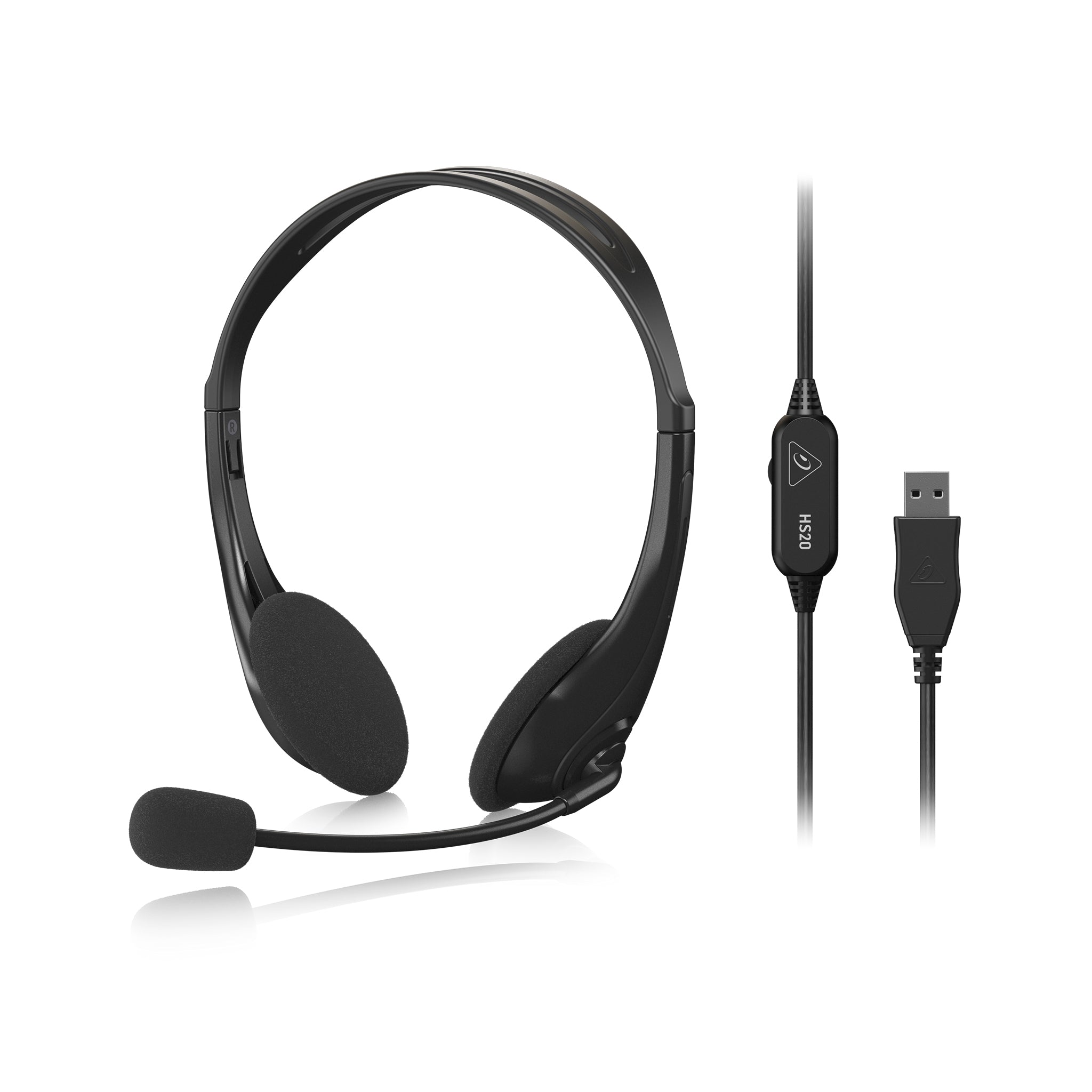Behringer HS20 USB Stereo Headset with Swivel Microphone
