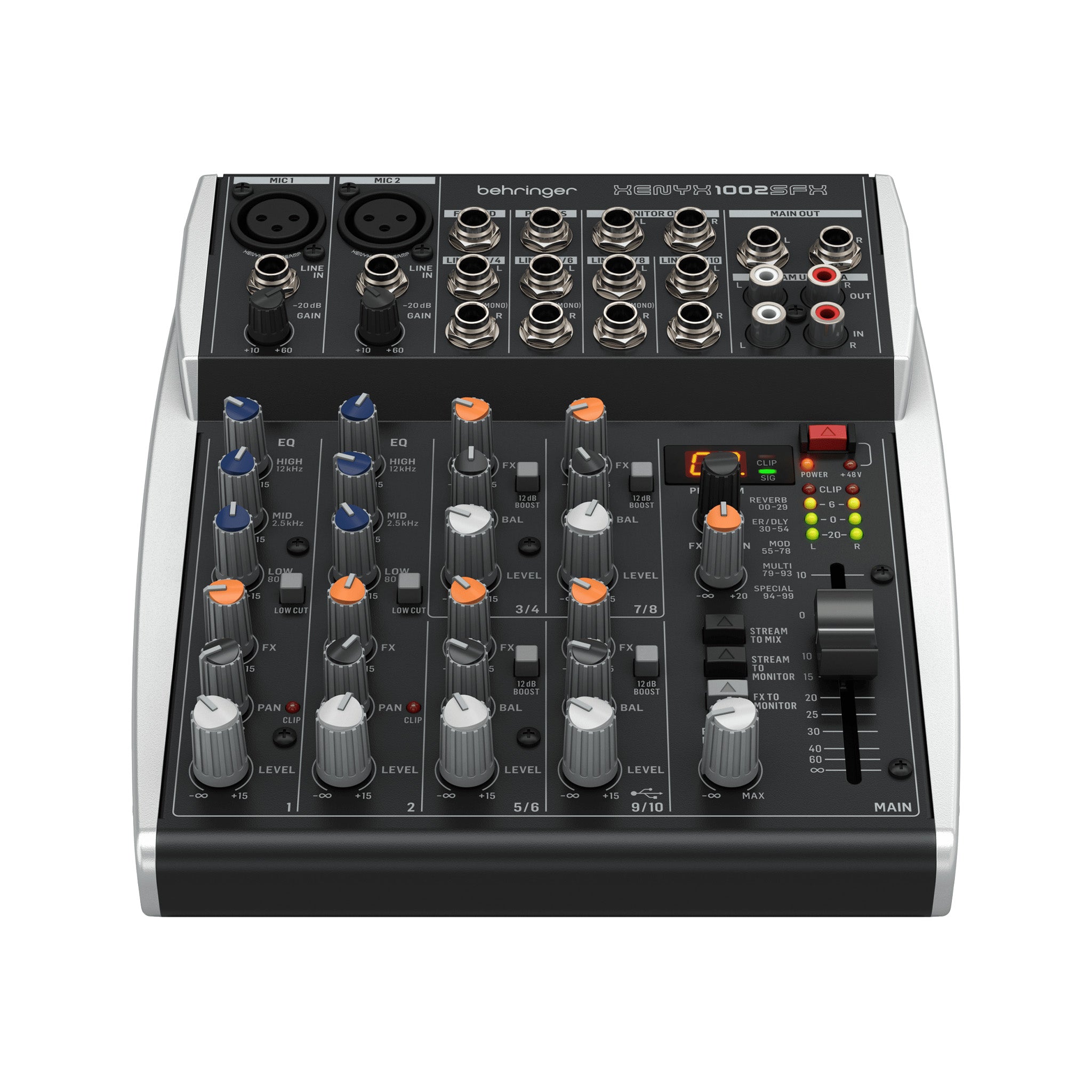 Behringer Xenyx 1002SFX 10-Channel Analog Mixer – Swee Lee Philippines