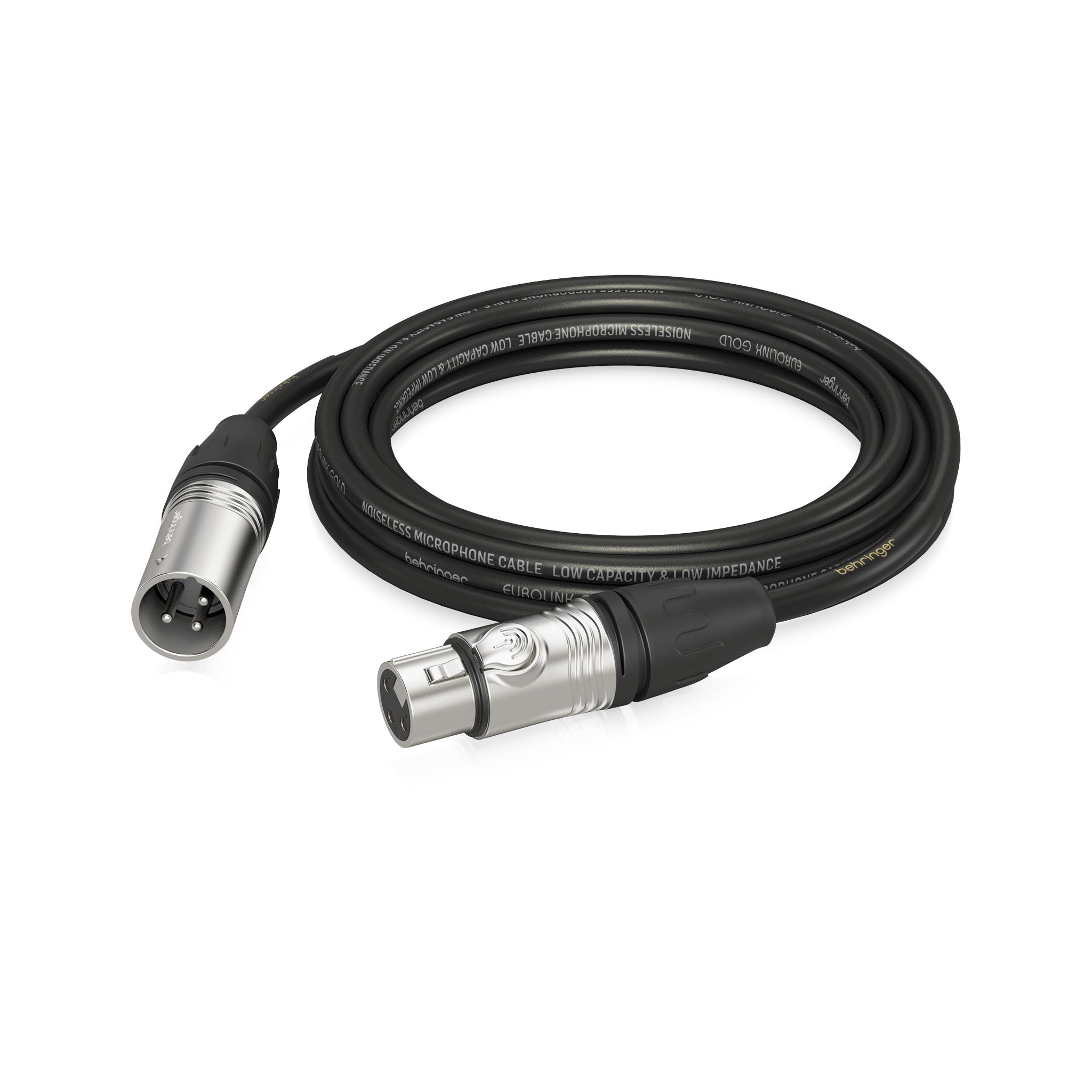 Behringer GMC600 XLR Female to XLR Male Microphone Cable - 19.7 Foot (GMC-600)