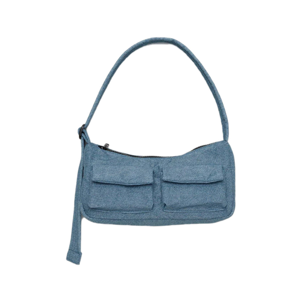 Baggu Cargo Shoulder Bag, Digital Denim – Swee Lee Philippines