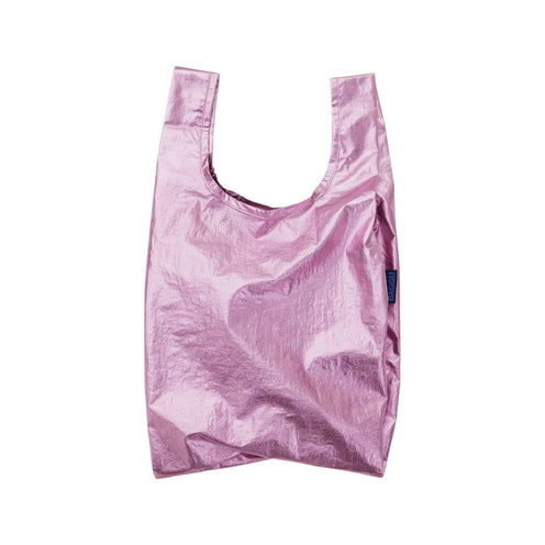 Baggu Baby Shopper Bag, Blush Metallic