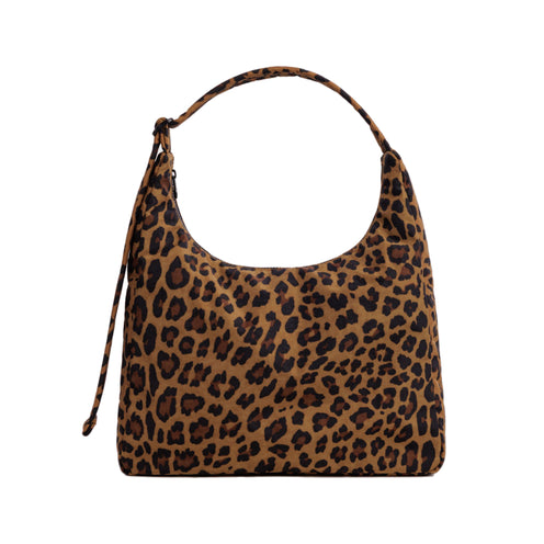 Baggu Nylon Shoulder Bag, Leopard