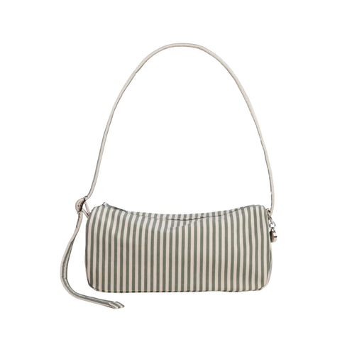 Baggu Nylon Loaf Bag, Sage Stripe