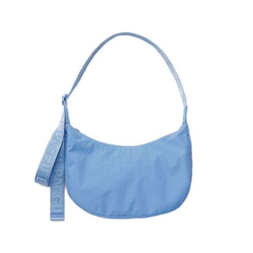 Baggu Medium Nylon Crescent Bag, Piscine
