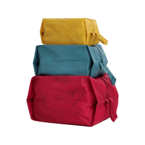Baggu 3D Zip Set, Jewel Mix