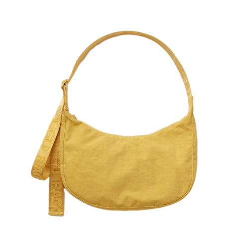Baggu Medium Nylon Crescent Bag, Sunflower