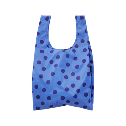 Baggu Standard Shopper Bag, Blue Polka Dot