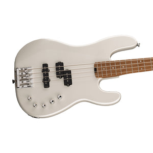 Charvel Pro-Mod San Dimas Bass PJ IV Electric Bass Guitar, Maple FB, Platinum Pearl