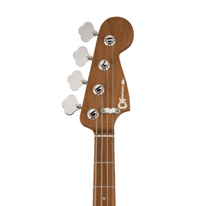 Charvel Pro-Mod San Dimas Bass PJ IV Electric Bass Guitar, Maple FB, Platinum Pearl