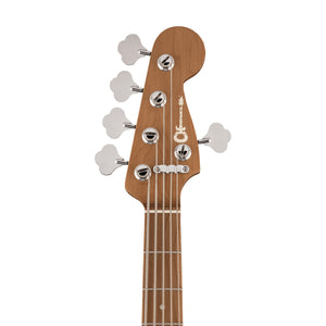 Charvel Pro-Mod San Dimas Bass PJ IV Bass Guitar, Maple FB, Metallic Black