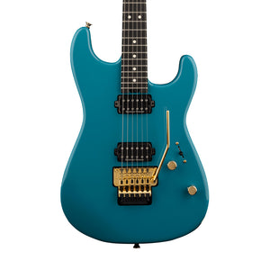 Charvel Pro-Mod San Dimas Style 1 HH FR E Electric Guitar, Miami Blue