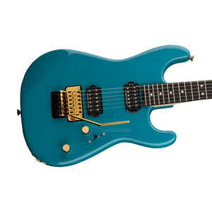 Charvel Pro-Mod San Dimas Style 1 HH FR E Electric Guitar, Miami Blue