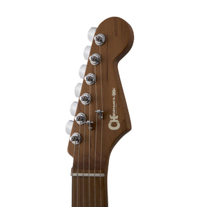 Charvel Pro-Mod DK22 SSS 2PT Electric Guitar, Caramelized Maple FB, Pharaohs Gold