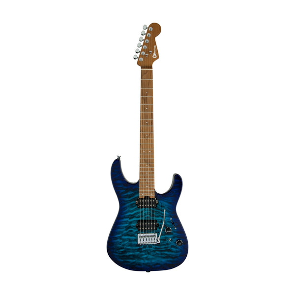 Charvel Pro-Mod DK24 HH 2PT Electric Guitar, Caramelized Maple FB