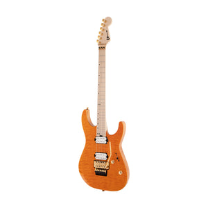 Charvel Pro Mod DK24 HH Electric Guitar w/Floyd Rose, Maple FB, Dark Amber