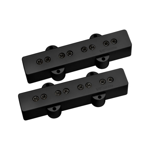 DiMarzio DP123BK Model J Neck/Bridge Bass Pickup Set, Black