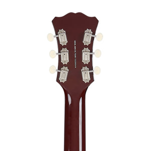 D'Angelico Excel Mini DC Tour Semi-Hollowbody Electric Guitar, Solid Wine
