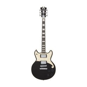 D'Angelico Premier Brighton Electric Guitar, Black Flake