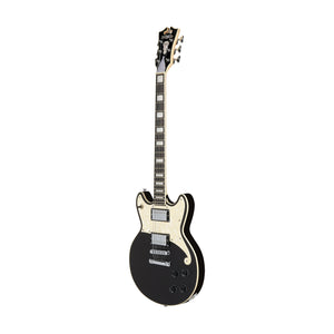 D'Angelico Premier Brighton Electric Guitar, Black Flake
